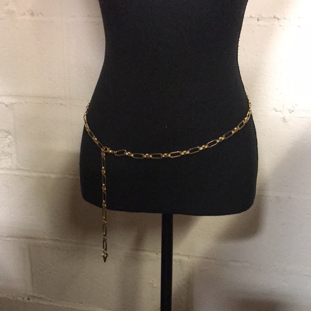 Link chain Golden waist Belt of 90’S - Picture 1 of 5